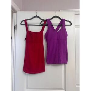 2x lululemon workout tops